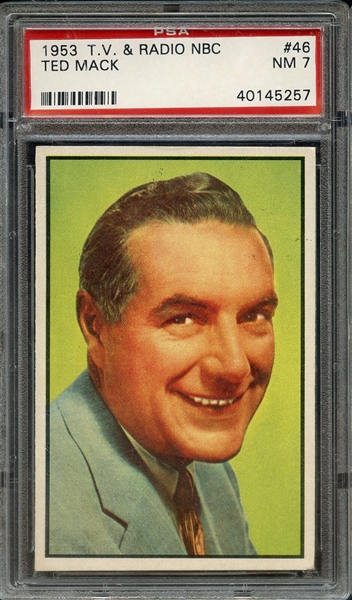 1953 T V & RADIO NBC 46 TED MACK PSA NM 7