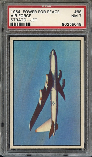 1954 POWER FOR PEACE 68 AIR FORCE STRATO-JET PSA NM 7