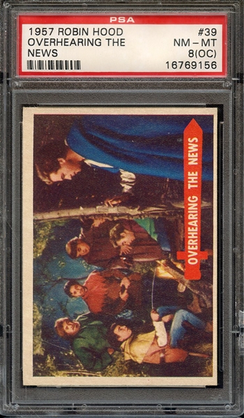 1957 ROBIN HOOD 39 OVERHEARING THE NEWS PSA NM-MT 8 (OC)