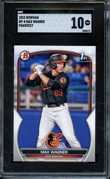 2023 BOWMAN PROSPECT BP8 MAX WAGNER SGC GEM 10