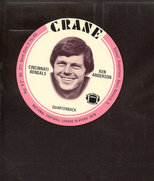 1976 CRANE DISKS KEN ANDERSON