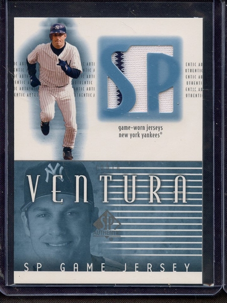 2002 SP AUTHENTIC ROBIN VENTURA GAME USED JERSEY