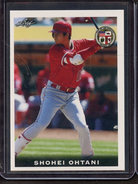 2018 LEAF NATIONAL SPORTS COLLECTORS CONVENTION NSCC ROOKIE-01 SHOHEI OHTANI