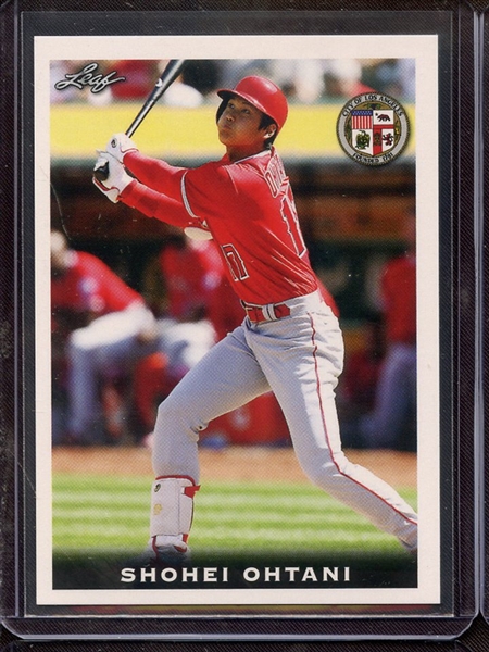 2018 LEAF NATIONAL SPORTS COLLECTORS CONVENTION NSCC ROOKIE-03 SHOHEI OHTANI