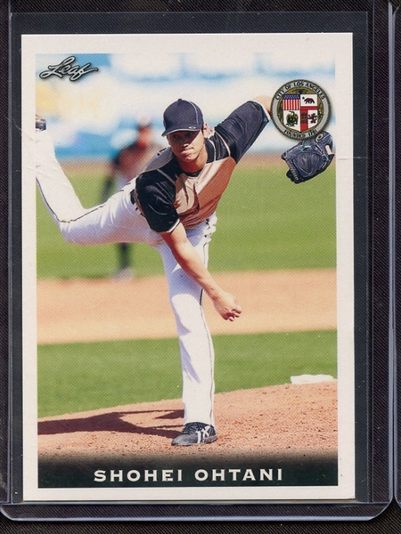 2018 LEAF NATIONAL SPORTS COLLECTORS CONVENTION NSCC ROOKIE-05 SHOHEI OHTANI