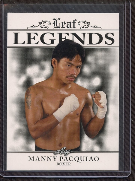 2022 LEAF LEGENDS LA-06 MANNY PACQUIAO