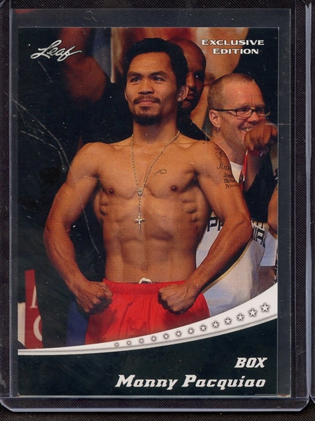 2022 LEAF EXCLISUVE EDITION EX-06 MANNY PACQUIAO