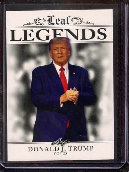 2022 LEAF LEGENDS LA-03 DONALD J TRUMP