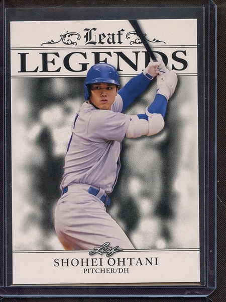 2023 LEAF LEGENDS LA-12 SHOHEI OHTANI