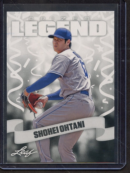 2023 LEAF PRIZED LEGEND 21 SHOHEI OHTANI