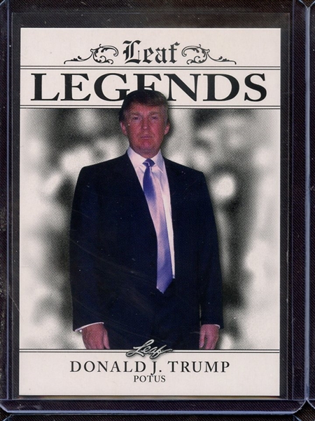 2023 LEAF LEGENDS LA-04 DONALD J TRUMP