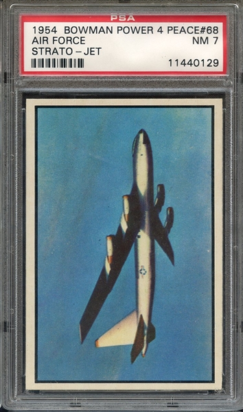 1954 POWER FOR PEACE 68 AIR FORCE STRATO-JET PSA NM 7