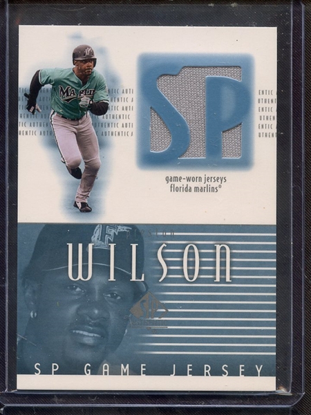 2002 SP GAME USED JERSEY PRESTON WILSON