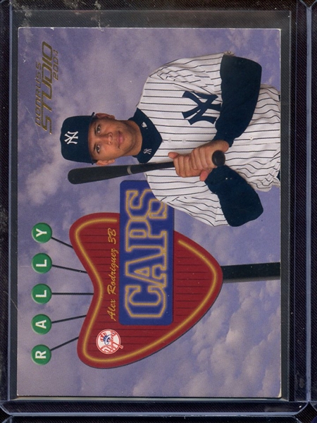 2004 DONRUSS STUDIO RALLY CAPS ALEX RODRIGUEZ 359/499