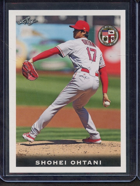 2018 LEAF NATIONAL SPORTS COLLECTORS CONVENTION NSCC ROOKIE - 02 SHOHEI OHTANI