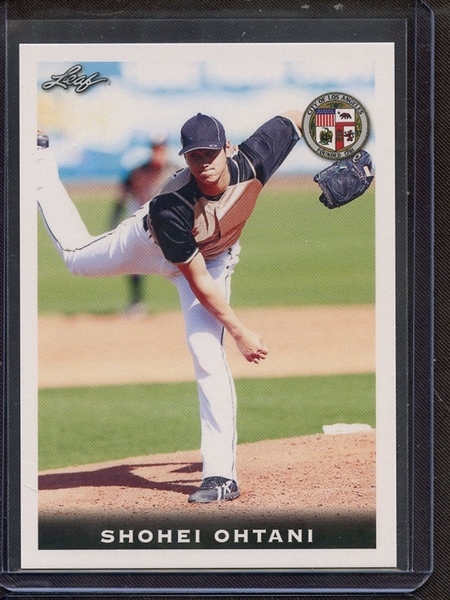 2018 LEAF NATIONAL SPORTS COLLECTORS CONVENTION NSCC ROOKIE - 05 SHOHEI OHTANI