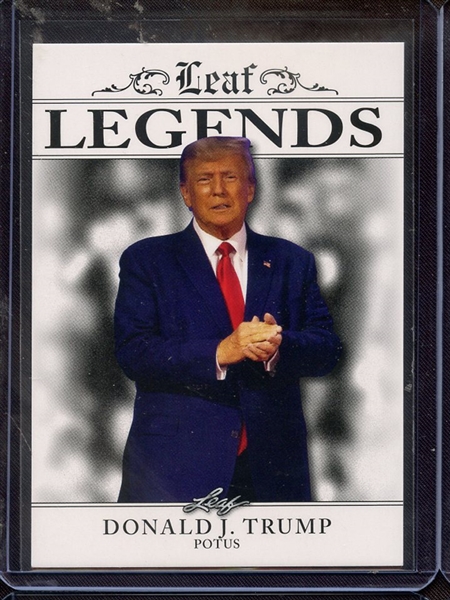 2022 LEAF LEGENDS LA-03 DONALD J TRUMP