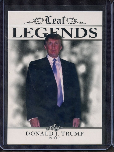 2023 LEAF LEGENDS LA-04 DONALD J TRUMP