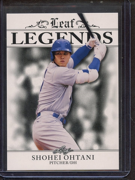 2023 LEAF LEGENDS LA-12 SHOHEI OHTANI