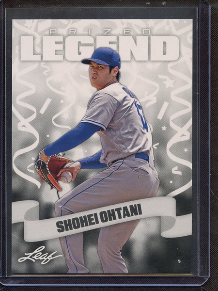 2023 LEAF PRIZED LEGEND 21 SHOHEI OHTANI