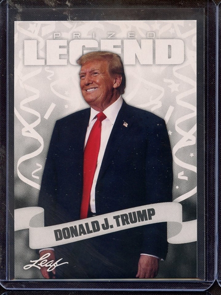 2023 LEAF PRIZED LEGEND 05 DONALD J TRUMP