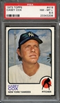 1973 TOPPS 419 CASEY COX PSA NM-MT+ 8.5