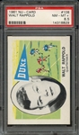 1961 NU-CARD 108 WALT RAPPOLD PSA NM-MT+ 8.5