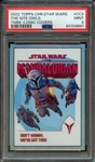 2022 TOPPS CHROME STAR WARS THE MANDALORIAN BESKAR EDITION CHROME COMIC COVERS CC2 THE NITE OWLS TMBE-COMIC COVERS PSA MINT 9