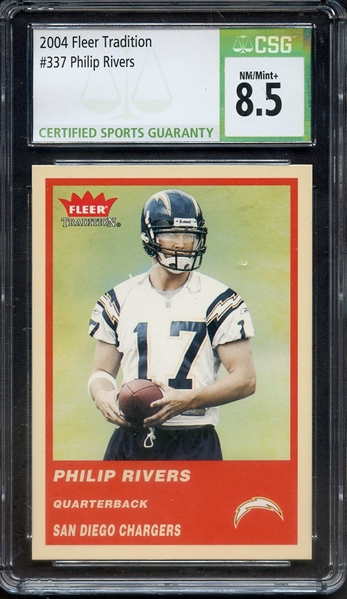 2004 FLEER TRADITION 337 PHILIP RIVERS CSG NM-MT+ 8.5