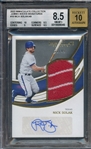 2022 IMMACULATE COLLECTION JUMBO SOCKS SIGNATURES NICK SOLAK BGS NM-MT+ 8.5 AUTO 10