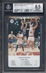 1988 FOURNIER NBA ESTRELLAS 32 JOHN STOCKTON BGS NM-MT+ 8.5