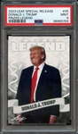 2023 LEAF SPECIAL RELEASE PRIZED LEGEND 05 DONALD J. TRUMP PSA MINT 9