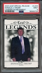 2023 LEAF SPECIAL RELEASE LEGENDS ACHIEVEMENT LA04 DONALD J. TRUMP PSA MINT 9