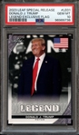 2023 LEAF SPECIAL RELEASE LEGEND EXCLUSIVE FLAG LE01 DONALD J. TRUMP PSA GEM MT 10