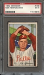 1952 BOWMAN 148 KEN HEINTZELMAN PSA EX 5