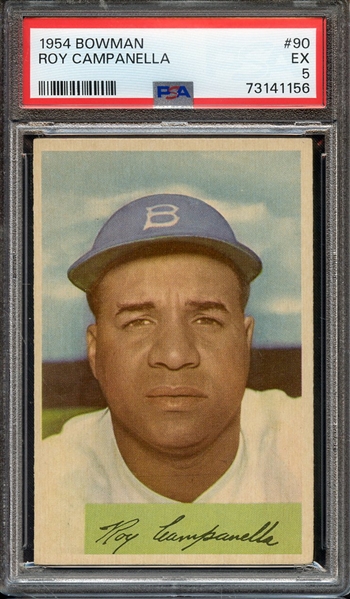 1954 BOWMAN 90 ROY CAMPANELLA PSA EX 5