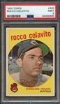 1959 TOPPS 420 ROCCO COLAVITO PSA MINT 9