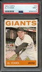 1964 TOPPS 99 AL STANEK PSA MINT 9