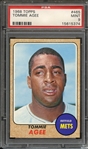 1968 TOPPS 465 TOMMIE AGEE PSA MINT 9