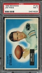 1955 BOWMAN 120 JIM FINKS PSA NM 7