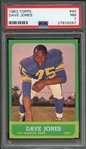 1963 TOPPS 44 DAVE JONES PSA NM 7