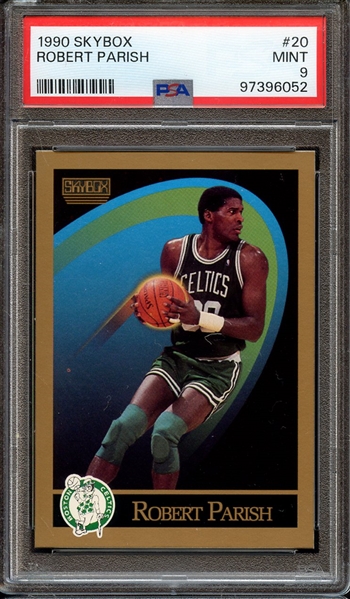 1990 SKYBOX 20 ROBERT PARISH PSA MINT 9