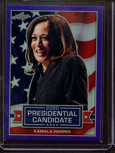 2019 LEAF 2020 PRESIDENTIAL CANDIDATE PRISMATIC PURPLE KAMALA HARRIS 11/25