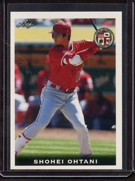 2018 LEAF NATIONAL SPORTS COLLECTORS CONVENTION NSCC ROOKIE-01 SHOHEI OHTANI