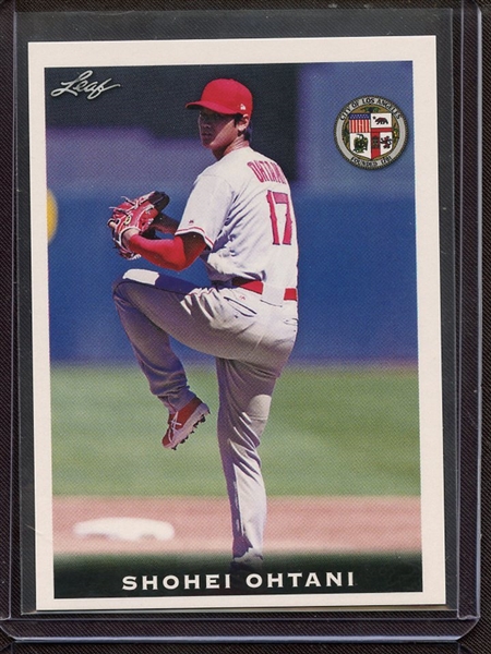 2018 LEAF NATIONAL SPORTS COLLECTORS CONVENTION NSCC ROOKIE-04 SHOHEI OHTANI