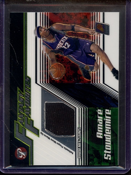 2004 TOPPS PRISTINE FANTASY FAVORITES AMARE STOUDEMIRE GAME USED JERSEY