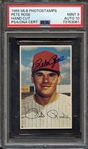 1969 MLB PHOTOSTAMPS SIGNED PETE ROSE PSA MINT 9 PSA/DNA AUTO 10