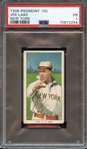 1909-11 T206 PIEDMONT 150 JOE LAKE NEW YORK PSA PR 1