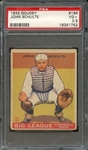 1933 GOUDEY 186 JOHN SCHULTE PSA VG+ 3.5