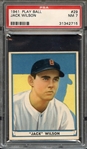 1941 PLAY BALL 29 JACK WILSON PSA NM 7